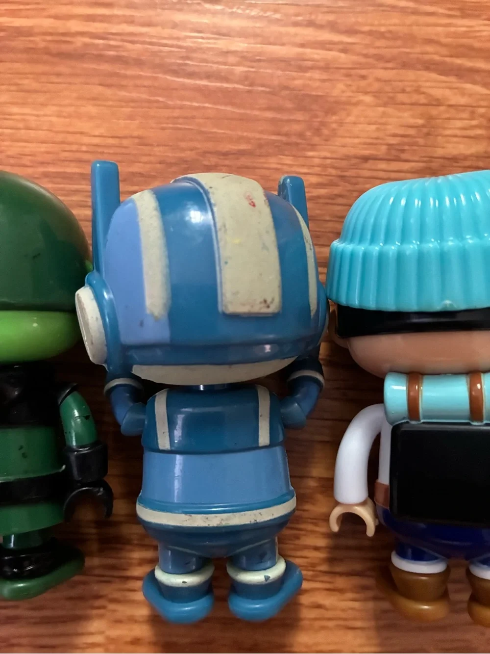 Kids Adventure Figure Set - Green & Blue Characters